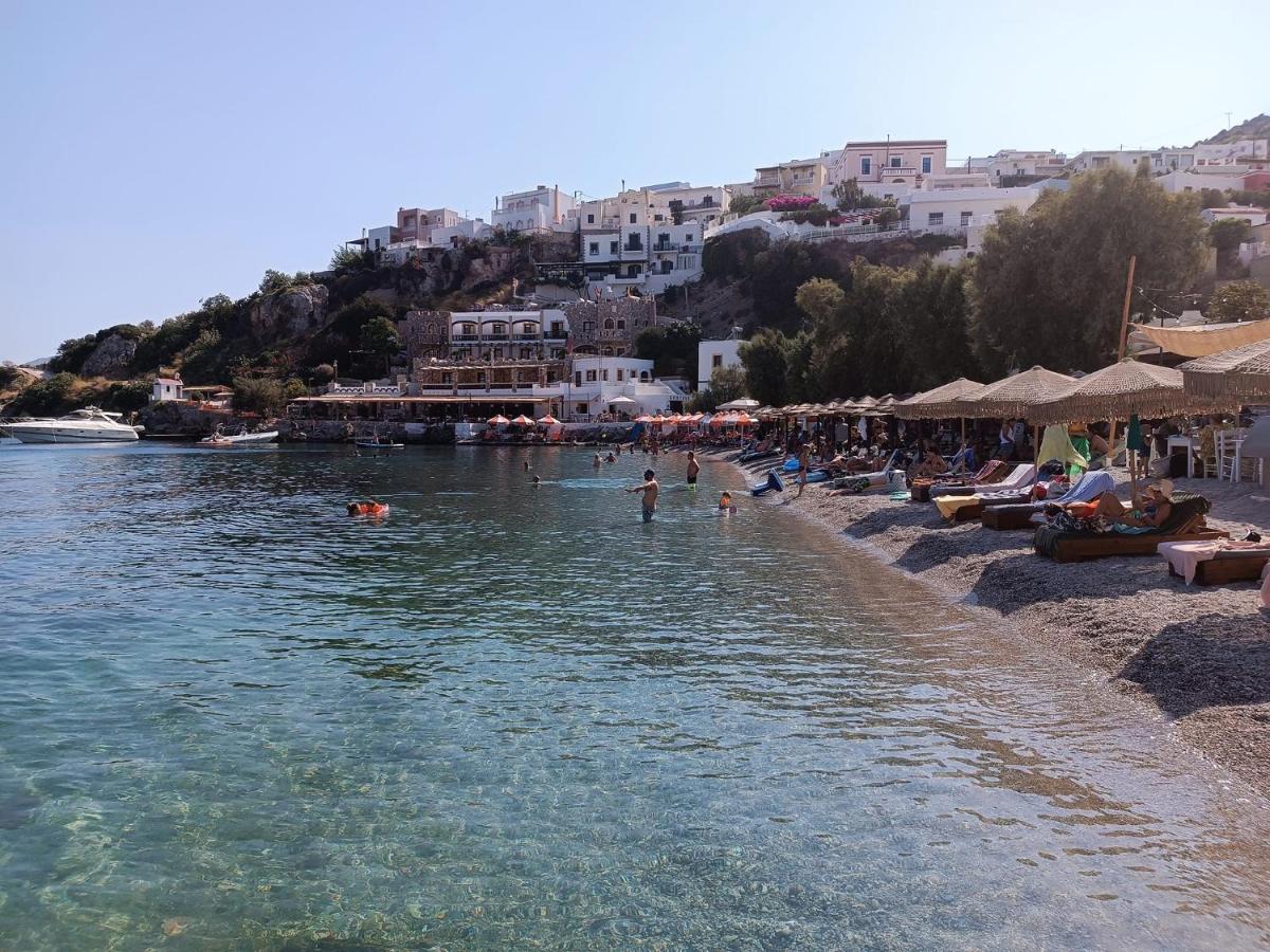 PanteliΟνειρόπετρα Λέρος~Oneiropetra Lerosアパートメント エクステリア 写真